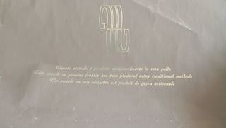 Beauty case da uomo in pelle