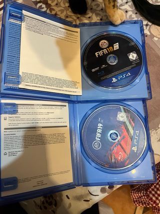 Giochi PS4 FIFA 18 e FIFA 19