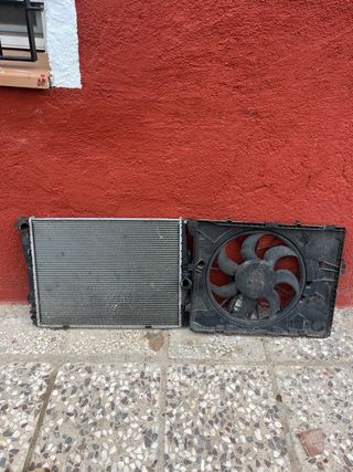 Radiador y ventilador BMW Serie 1