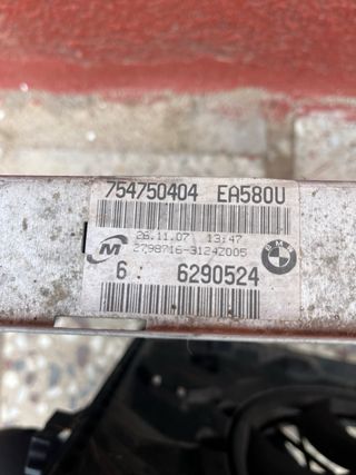Radiador y ventilador BMW Serie 1