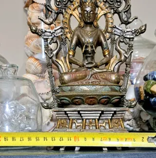 Grande Buddha Indiano dio della felicita lakshmi