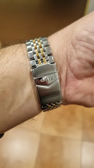 Reloj Oris Big Crown Cronógrafo Acero y Oro