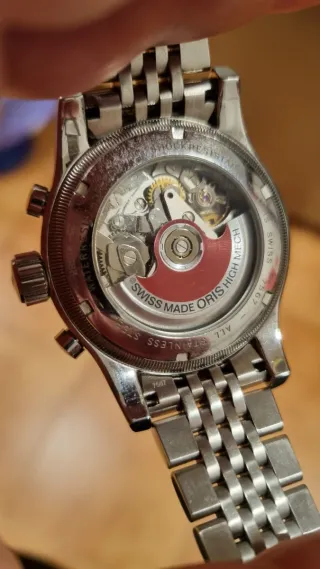 Reloj Oris Big Crown Cronógrafo Acero y Oro