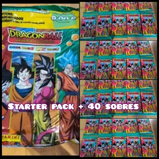 Oferta lote Dragon Ball Starter Pack + 40 Sobres