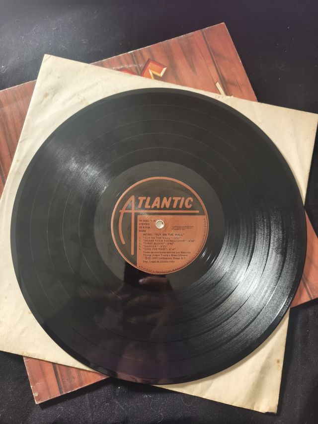 AC/DC Fly On The Wall LP 1985 España