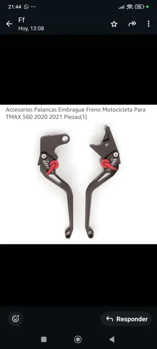 Palancas Freno Embrague TMAX 560 2020-2021