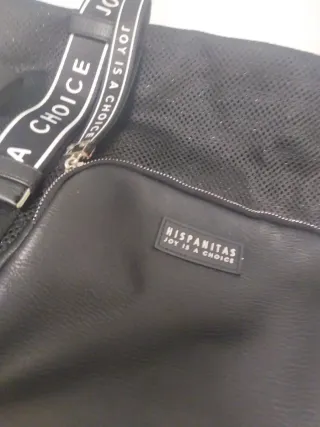 Bolso de piel Hispanitas negro