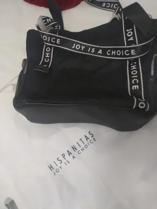 Bolso de piel Hispanitas negro