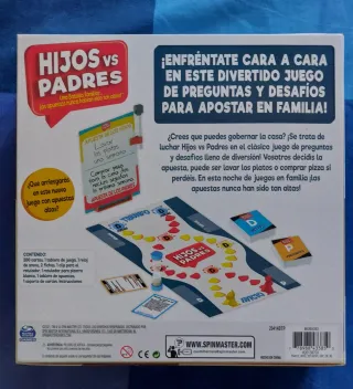 Juego de mesa Hijos vs Padres