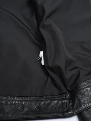 Cazadora Cuero Búfalo Levi's Negra Talla XXL