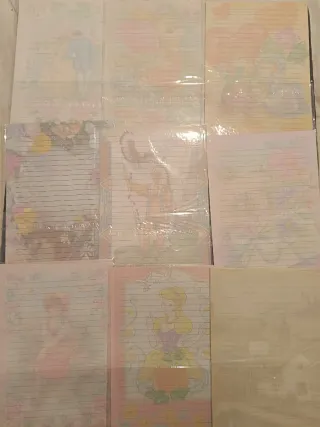 Lote 45 hojas perfumadas