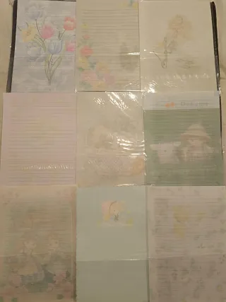 Lote 45 hojas perfumadas