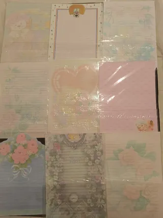 Lote 45 hojas perfumadas