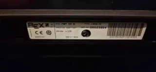 Forno da incasso REX FMT 50 G vintage