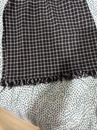 Vestido cuadros tirantes