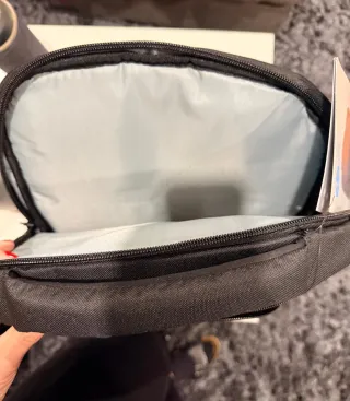 Mochila de trabajo RFID negra y gris