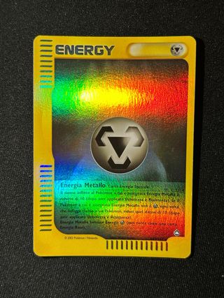 Carta Pokemon Energia Metallo 2002