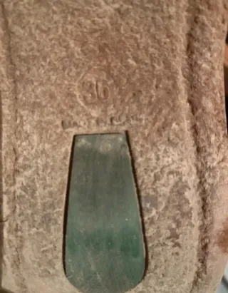 Botas de serraje marrones