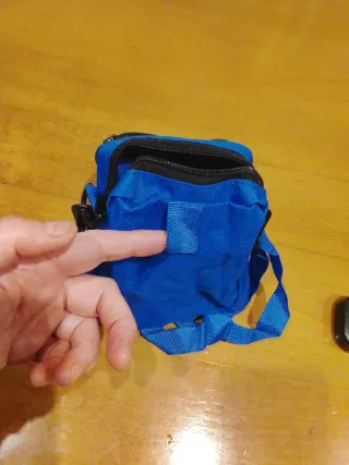 Mochila pequeña azul Paulaner