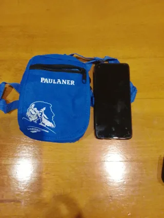 Mochila pequeña azul Paulaner