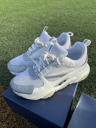 Dior B22 Sneakers Grigio Bianco