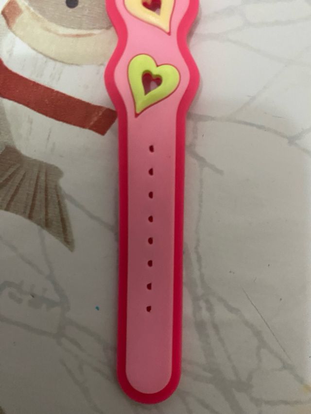 Orologio da bambina con cuori