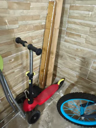 Patín infantil rojo Decathlon