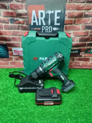 Taladro Atornillador Parkside + batería y cargador