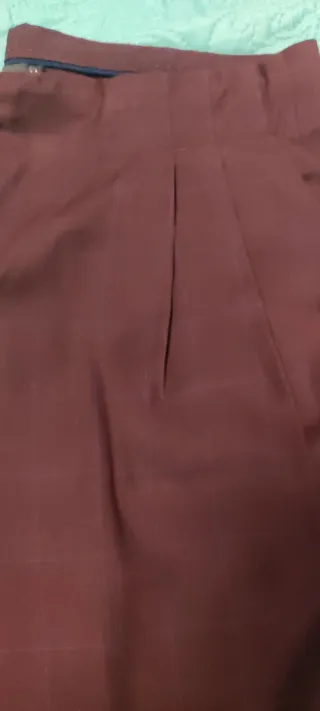 Traje pantalón FRNCH granate talla M