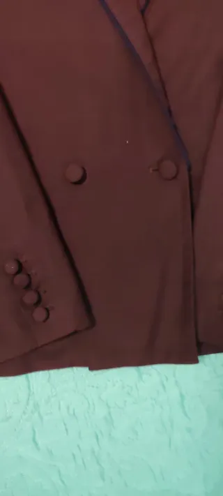 Traje pantalón FRNCH granate talla M