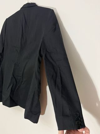 Blazer Massimo Dutti Negro