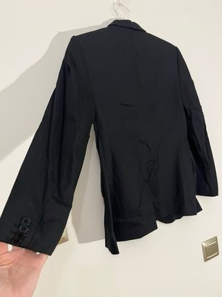 Blazer Massimo Dutti Negro