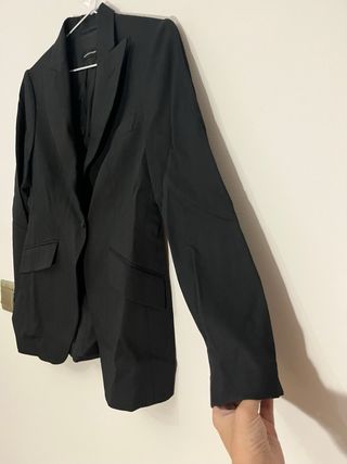 Blazer Massimo Dutti Negro