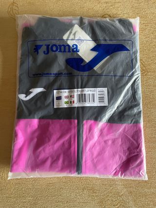 Sudadera Joma Montreal rosa y negra - Talla L