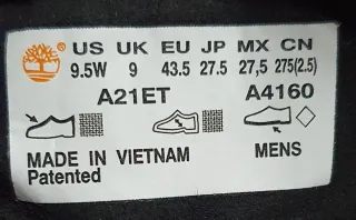 Botas Timberland Killington Oxford A21ET Negras