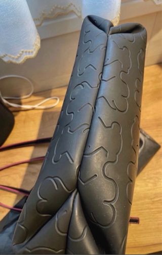 Bolso Tous Negro y Rosa