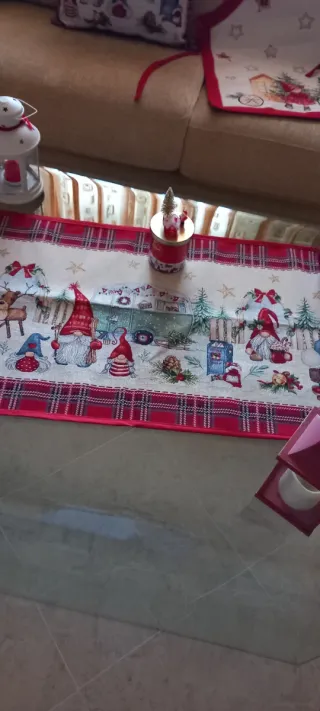 Completo Natalizio in gobelin