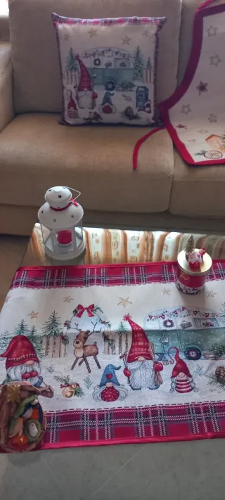 Completo Natalizio in gobelin