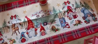 Completo Natalizio in gobelin