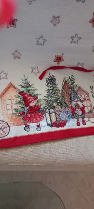 Completo Natalizio in gobelin