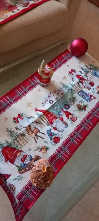 Completo Natalizio in gobelin