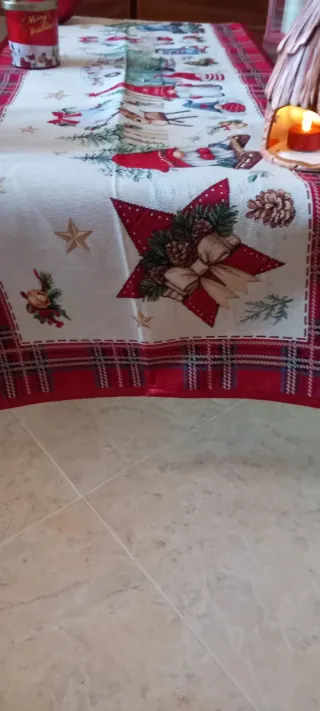 Completo Natalizio in gobelin