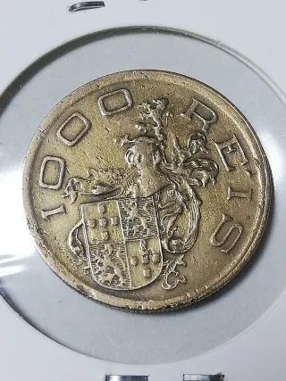 Moneda 1000 Reis Brasil 1932