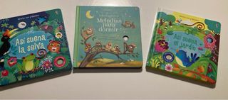 “Melodías para dormir”, “así suena el jardín”,