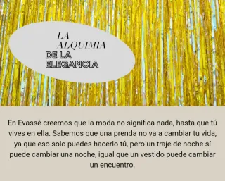 Vestido fiesta Evasse azul talla