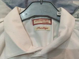 Camisa esmoquin para gemelos blanca