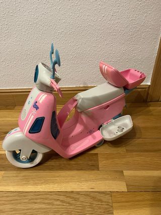 Nancy Muñeca con Moto Rosa