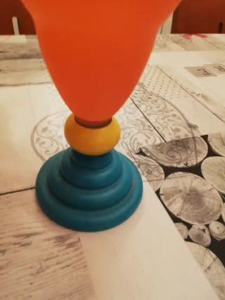 Copas de cristal fino de colores