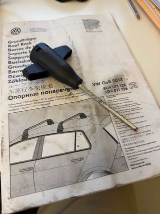 Barras Techo Thule para Golf VII 7