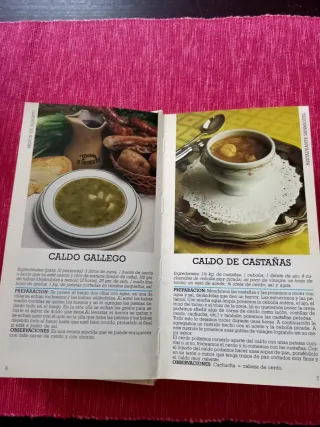 Libro: Amigos de la cocina gallega, 1987
